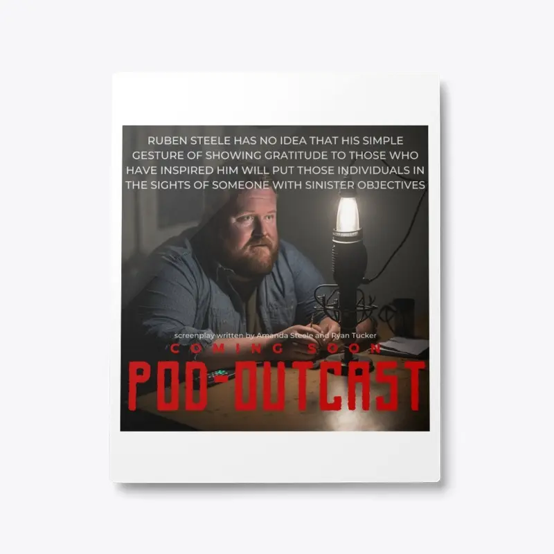 POD OUTCAST PROMO POSTER (MADE w/A.I.)