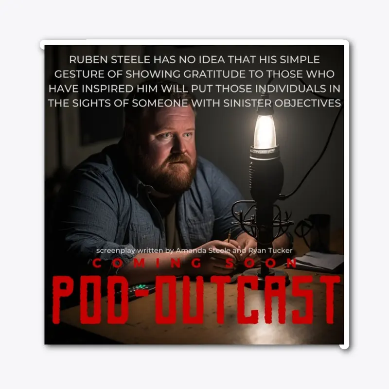 POD OUTCAST PROMO POSTER (MADE w/A.I.)