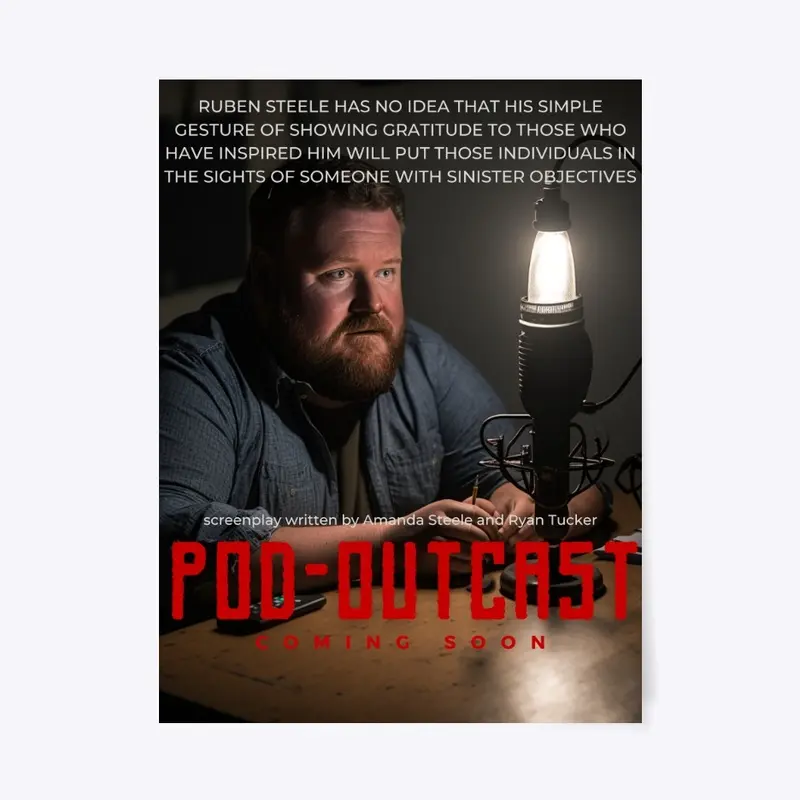 POD OUTCAST PROMO POSTER (MADE w/A.I.)